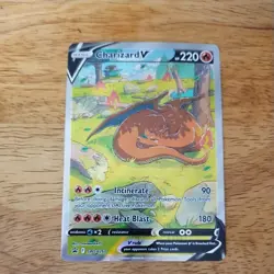 Charizard V SWSH260 SWSH: Sword & Shield Promo Cards Holo lightly played - Image 1