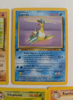 Pokemon TCG Jungle And Fossil 1st Edition 7 Card Lot trading card game - Image 4