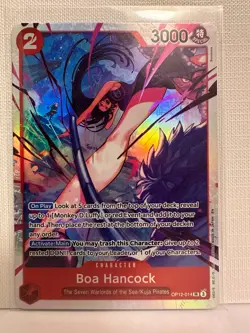 ONE PIECE Card Game TCG / Boa Hancock OP12-014 V.1 / SR English NM Waifu - Image 1