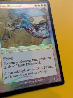 Dawn Elemental. rare MTG FOIL Shooting Star. Scourge 2003 Card. - Image 5