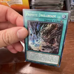 Yu-Gi-Oh! TCG Primite Drillbeam Prismatic Secret Rare Card MP25-EN115 - Image 4
