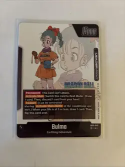 Dragon Ball Manga Booster Card Awaken Bulma SB01-045 Silver - Image 2