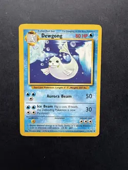 Pokemon Cards: Dewong 25/102: Base Set Uncommon: LP - Image 1