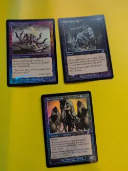 Soul collector,Chill haunting,fatal mutation MTG FOIL . Scourge 2003 3 Card. - Image 1