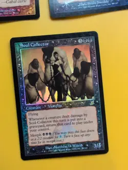 Soul collector,Chill haunting,fatal mutation MTG FOIL . Scourge 2003 3 Card. - Image 2