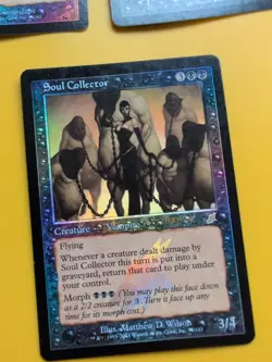 Soul collector,Chill haunting,fatal mutation MTG FOIL . Scourge 2003 3 Card. - Image 3