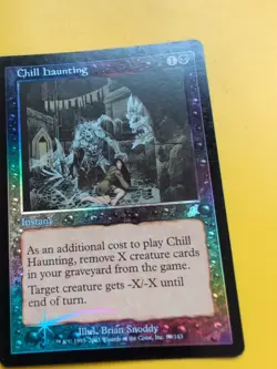Soul collector,Chill haunting,fatal mutation MTG FOIL . Scourge 2003 3 Card. - Image 5