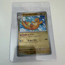 Pokemon Dragonite Scarlet & Violet 151 Reverse Holo Rare Card 149/165 NM! - Image 3
