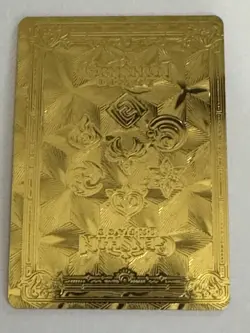 BARBARA GENSHIN IMPACT Gold Foil Custom Art Goddess Story Anime Card - Image 2