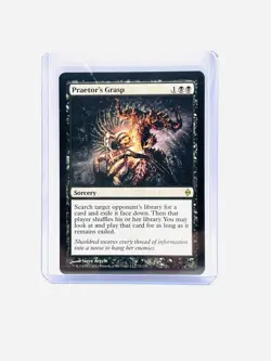 MTG Magic the Gathering Praetor's Grasp (71/180) New Phyrexia MT/NM Regular - Image 1
