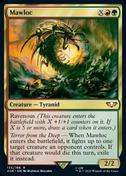 1x Mawloc NM-Mint, English Commander: Universes Beyond: Warhammer 40,000 MTG Mag - Image 1