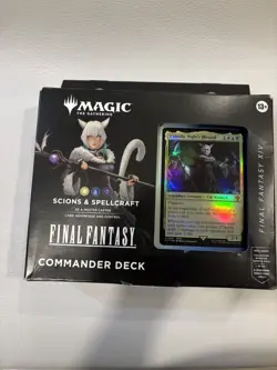 MTG Final Fantasy XIV Scions and Spellcraft Commander Deck - New/Sealed - Image 1
