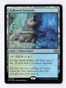 Hallowed Fountain (Foil) 0265 (R) MTG Lorwyn Eclipsed (ECL) - Image 1