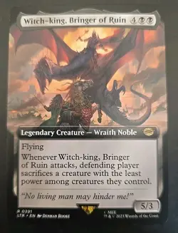 Witch-king, Bringer of Ruin (Extended Art) Universes Beyond: Lord of the Rings - Image 1