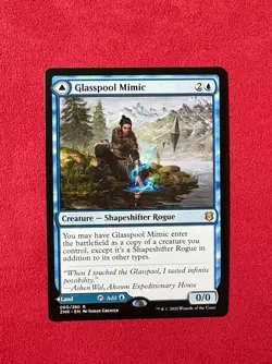 Glasspool Mimic / Glasspool Shore - Zendikar Rising ZNR Magic Gathering MTG #60 - Image 1