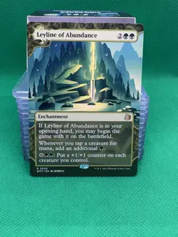 MTG - Leyline of Abundance | WOE | Showcase - Image 1