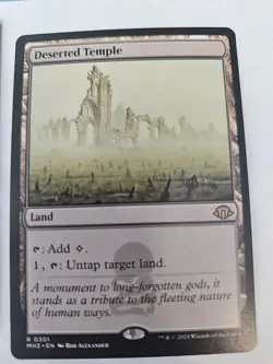 Deserted Temple - Modern Horizons 3 -MTG - Image 1