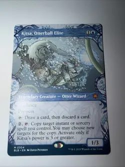 x1 Kitsa, Otterball Elite BLB Bloomburrow MTG 304 SHOWCASE MYTHIC M/NM 1x - Image 2