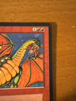 Shivan Dragon MTG Chinese 4th Edition Foreign Black Border Mint - Image 4