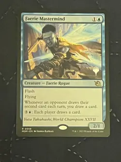 Faerie Mastermind - Promo Pack (PPMOM) | March of the Machine MTG NM - Image 1