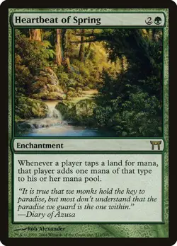 MTG - Heartbeat of Spring - Champions of Kamigawa - Magic the Gathering - Image 1