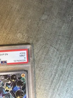 2025 POKEMON SVP EN THUNDURUS BLACK BOLT ETB #209 💎 PSA 9 - Image 2