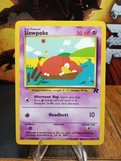 2000 Pokemon Team Rocket Slowpoke #67 - Image 1