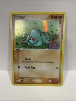 💥 PHANPY | Pokemon TCG 2006 | (Holon Phantoms Stamp Set ) HOLO FOIL # 75/110 - Image 1