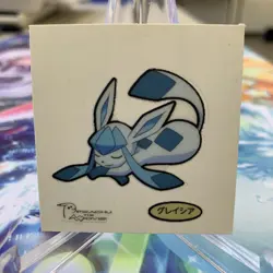 Glaceon Pikachu The Movie Daiichi Bread Pan Japanese Pokemon Sticker ~ MP - Image 1