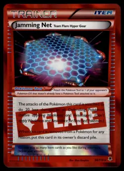 2014 XY - Phantom Forces Jamming Net Team Flare Hyper Gear Rare Holo #98 - Image 1