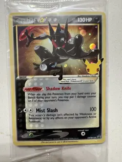 Sealed Gold Star Greninja SWSH144 - Pokemon 25th Anniversary Promo NM 2021 - Image 1