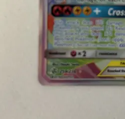 Reshiram & Zekrom GX 259/236 Pokemon Cosmic Eclipse Full Art Rainbow Rare 🔥🔥 - Image 5