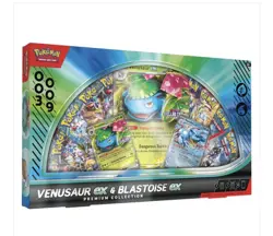 Pokemon TCG: Venusaur ex & Blastoise ex Premium Collection - Image 1