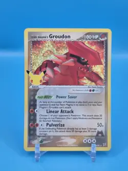 Pokemon TCG Team Magma's Groudon 9/95 LP Lightly Played - Image 1