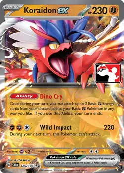 Pokemon TCG Holofoil - Koraidon ex - 125/198 / NM / English - Image 1