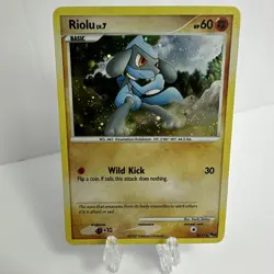 Pokemon TCG - Riolu 8/17 - POP Series 6 - Holo Rare MP - Image 1
