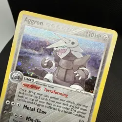Pokemon Aggron 1/108 Power Keepers Holo Rare - Image 3