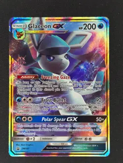Glaceon GX #SM147 Pokemon SM Promos 2016 NM 🔥 - Image 1