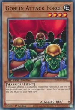 Goblin Attack Force - SBC1-ENI06 - Common - 1st Edition - Lightly Played - Image 1