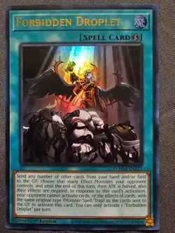 Forbidden Droplet BLMM-EN171 Ultra Rare NM 1st Edition Yu-Gi-Oh! - Image 1