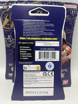 (1) One Piece Romance Dawn English OP-01 Sleeved Sealed Blister Pack Errata 811039038229 - Image 3