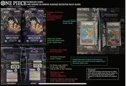 (1) One Piece Romance Dawn English OP-01 Sleeved Sealed Blister Pack Errata 811039038229 - Image 4