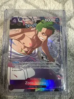 Zoro-Juurou One Piece ST18-004 Treasure Rare English - Image 1