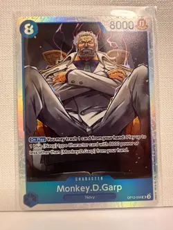 ONE PIECE Monkey D Garp OP12-056 SUPER RARE ENG LEGACY OF THE MASTER MINT - Image 1