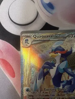 Pokemon TCG Quaquaval EX Scarlet & Violet Paldea Evolved Holo Card 260/193 NM - Image 4