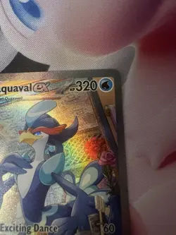 Pokemon TCG Quaquaval EX Scarlet & Violet Paldea Evolved Holo Card 260/193 NM - Image 5