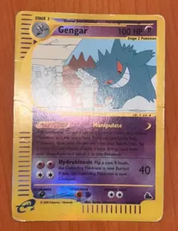 Pokemon Card-Gengar-Skyridge-10/144-HoloReverse-ENG-Played - Image 1