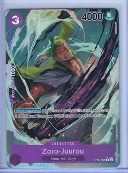 Zoro-Juurou (Alternate Art) Foil OP05-067 - Awakening of the New Era - Image 1
