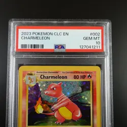 PSA 10 Charmeleon 002/034 Pokemon Classic Collection English Holo Graded Card - Image 2