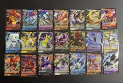 Pokemon TCG Sword And Shield Mixed V Lot 21 Total Cards NM Condition (C) - Image 1